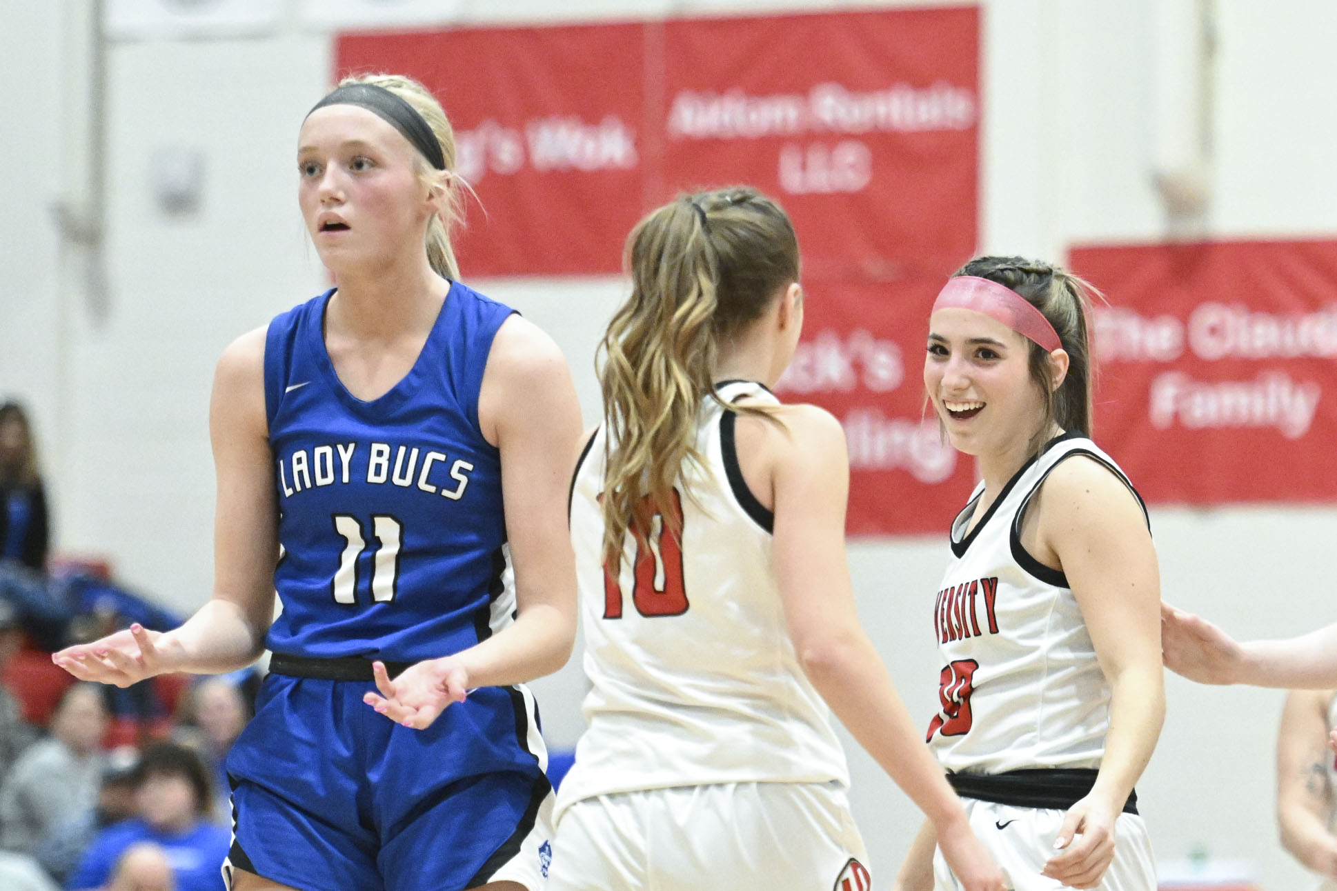 University girls win 1st section championship in 3 years, 61-35, over Buckhannon-Upshur
